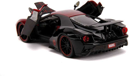 Jada Toys Marvel Miles Morales 2017 Ford GT Vehicul Replică în Scară 1:32