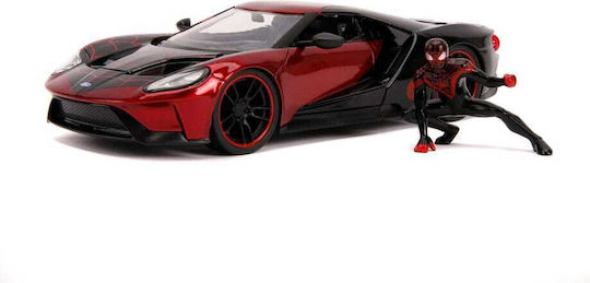 Jada Toys Marvel Miles Morales 2017 Ford GT Vehicul Replică în Scară 1:32