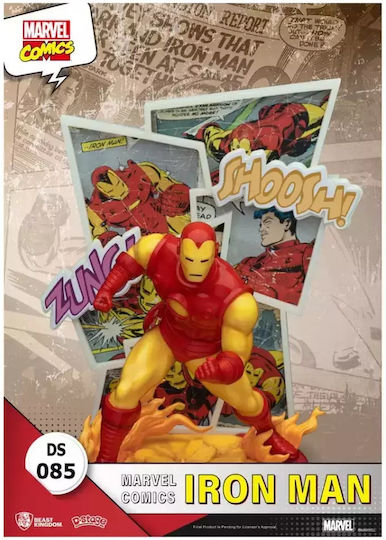 Beast Kingdom Marvel: Iron Man D-Stage Φιγούρα 16εκ.
