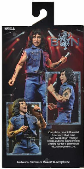Neca DC Comics: Ac/dc - Clothed Bon Scott (highway To Hell) Ultimate Φιγούρα Δράσης ύψους 20εκ. σε Κλίμακα 1:10