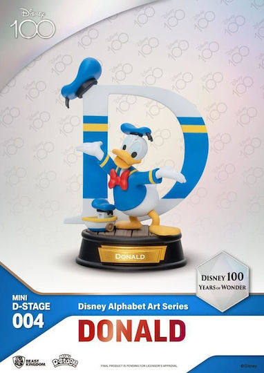 Beast Kingdom Donald Duck Disney Mini Diorama Stage Statue Figure 10cm