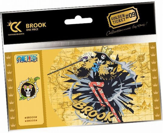 Cartoon Kingdom One Piece: Golden Ticket Ρέπλικα μήκους 7.5εκ.