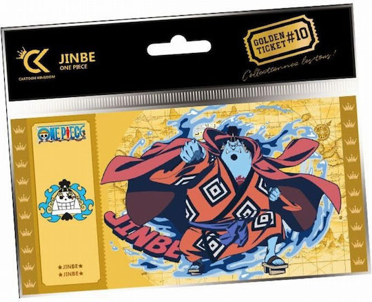 Cartoon Kingdom One Piece: Golden Ticket Ρέπλικα μήκους 7.5εκ.