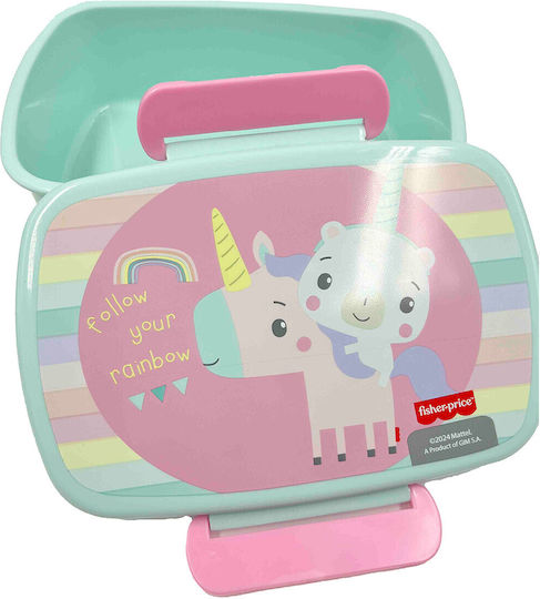 Gim Unicorns Recipient pentru copii din plastic Unicorni Multicolor