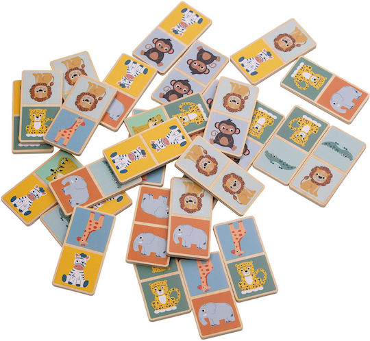 Настолна игра Dominoes Safari 2+ години FreeOn