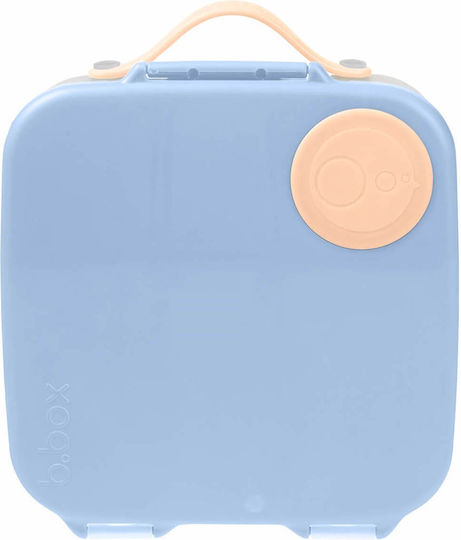 B.box Παιδικό Σετ Φαγητού Με Χωρίσματα Lunch Box Feeling Peachy