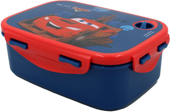 Gim Cars Plastic Kids' Food Container Disney Cars Blue