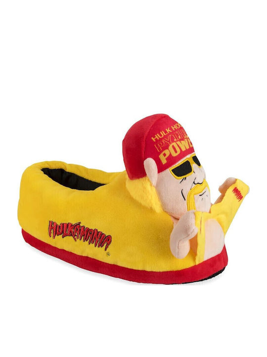 X Wwe Hulk Hogan 3d Χειμερινές Ανδρικές Παντόφλες