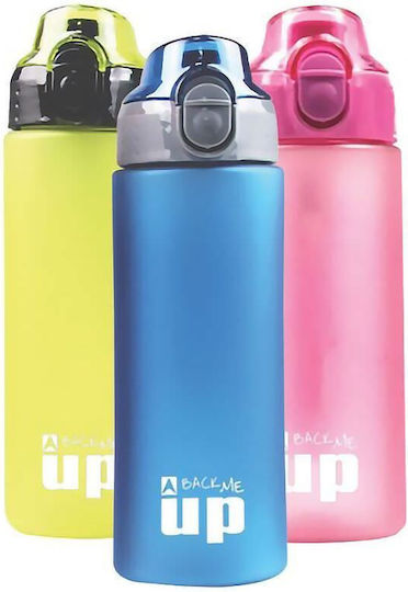 Back Me Up Sticlă de Apă pentru Copii Plastic Roz 600ml