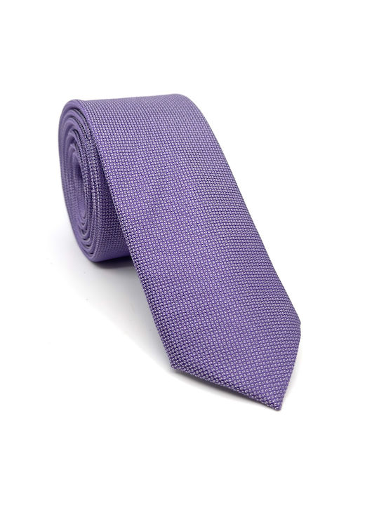 Legend Accessories Men's Tie Set Synthetic Monochrome In Purple Colour