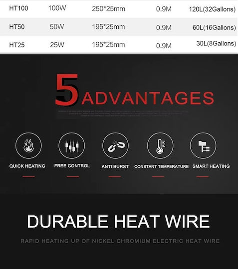 Aquarium Thermostat 200W