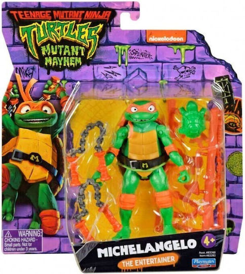 Action Figure Teenage Mutant Ninja Turtles Αssorted for 4+ years old Years 10cm. (Various Designs/Assortments of Designs) 1pc