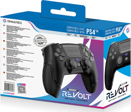 Oniverse Revolt Безжичен Геймпад за PC PS3 PS4 Черен
