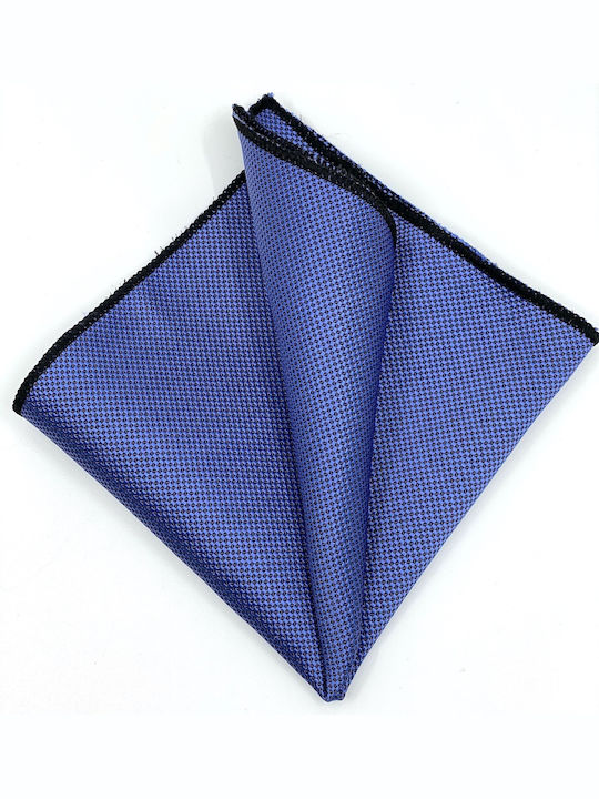 Legend Accessories Men's Tie Set Synthetic Monochrome Blue Iris