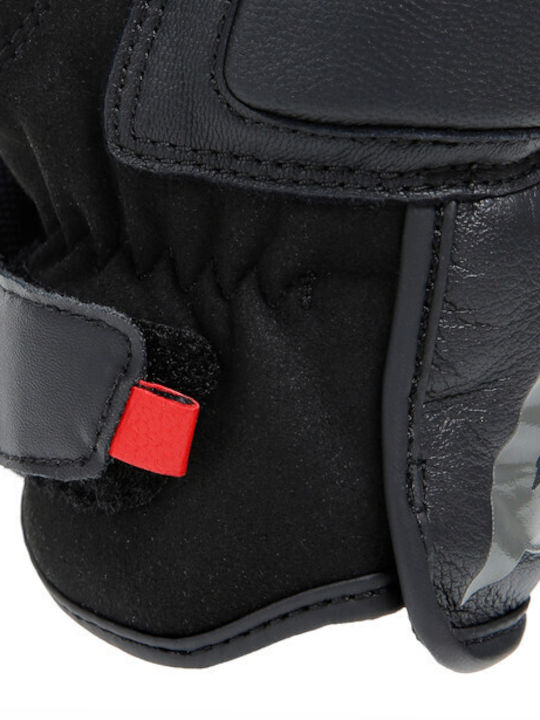 Dainese MIG 3 Καλοκαιρινά Γάντια Μηχανής Δερμάτινα Μαύρα