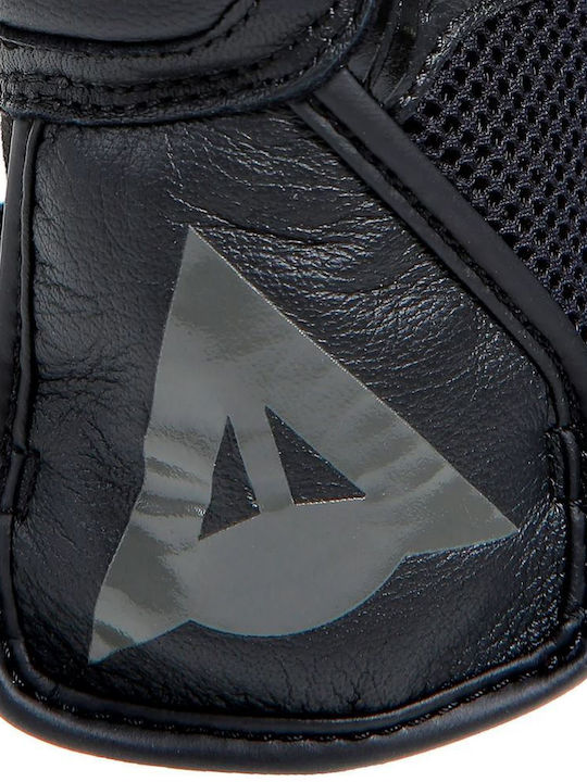 Dainese MIG 3 Καλοκαιρινά Γάντια Μηχανής Δερμάτινα Μαύρα