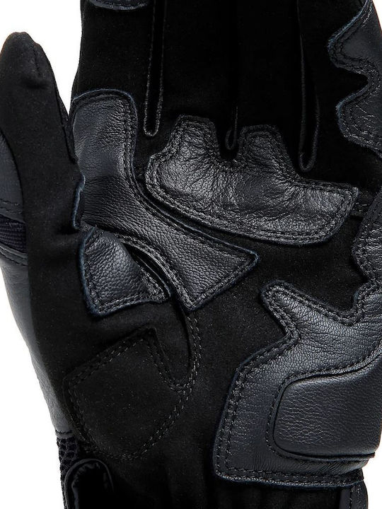 Dainese MIG 3 Καλοκαιρινά Γάντια Μηχανής Δερμάτινα Μαύρα