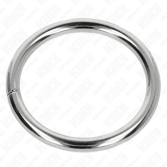 Kink Ring Cock Metallic Silver