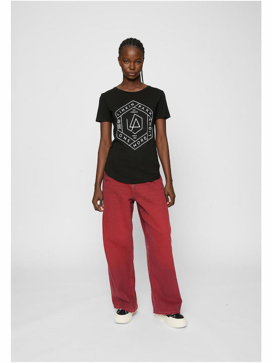 Damen T-Shirt Black