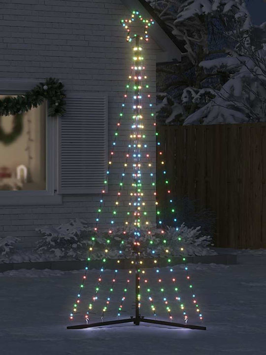 vidaXL Christmas Decorative Illuminated Tree 250cm Yes Electric