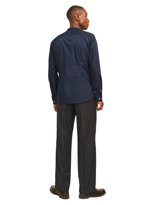 Jack & Jones Cotton Shirt Navy Blue