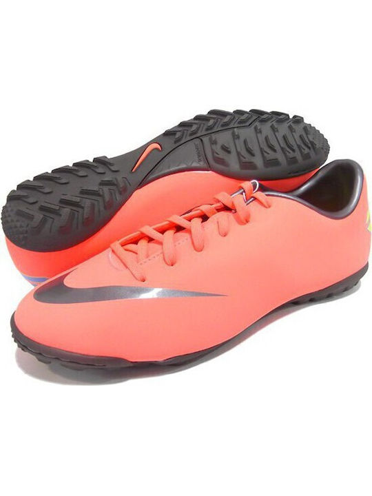 Nike Παιδικά Ποδοσφαιρικά Παπούτσια Mercurial Victory III TF Rasen Orange