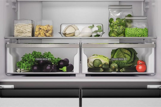 Whirlpool Side-by-Side Kühlschrank 594Es NoFrost H187.4xB90.9xT69.8cm. Inox WQ9 B3L EF