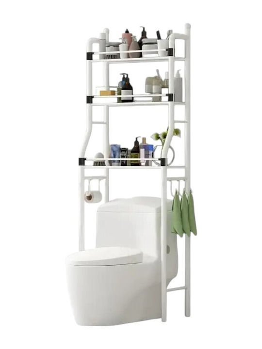 Επιδαπέδια Ραφιέρα Μπάνιου Μεταλλική 48x25x156cm