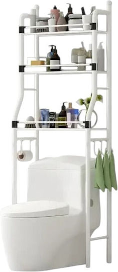 Rafturi de baie Raft Baie Metal 48x25x156cm Rafturi de baie Raft Baie Metal 48x25x156cm