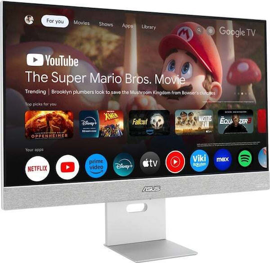 Asus MS27UC IPS HDR Smart Monitor 27 Inch 4K 3840x2160 with Response Time 5ms GTG Silver