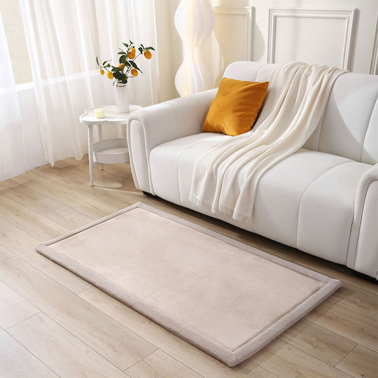 Hakuna Matte Детско килимче Бежов 150x80см Дебелина 25мм