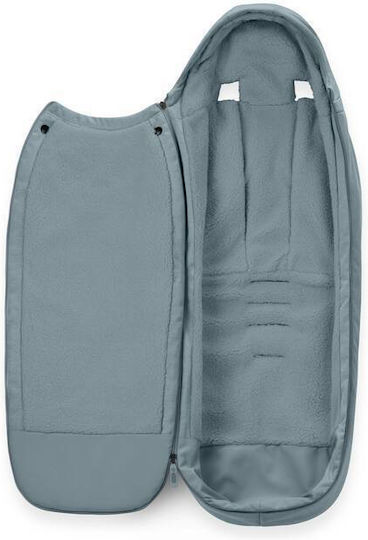 Cybex Gold Калъф за количка Waterproof Stormy Blue с плюшено покритие