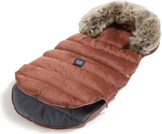 La Millou Waterproof Stroller Footmuff with Velvet Lining 50cm Ginger