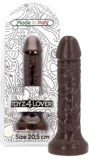 Toyz4lovers Camillo Ρεαλιστικό Dildo με Βεντούζα Καφέ 20.5cm