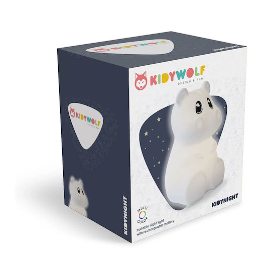 Kidywolf Kids Decorative Lamp White