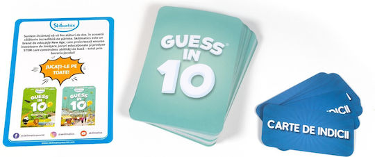 Joc de Societate Guess In 10 - Cities pentru 2-6 Jucători 5+ Ani Skillmatics