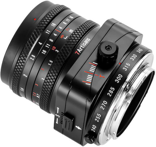 7artisans Crop Obiectiv Foto Photoelectric 50mm f/1.4 Tilt-Shift pentru Montura Fujifilm X Black