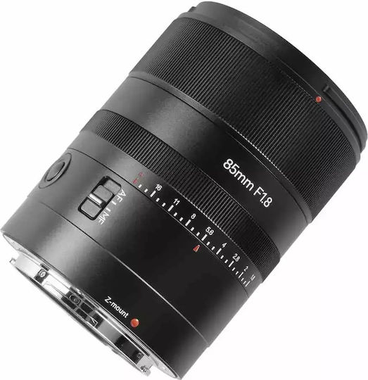 7artisans Full Frame Φωτογραφικός Φακός AF 85mm f1.8 για Nikon Z Mount Μαύρος