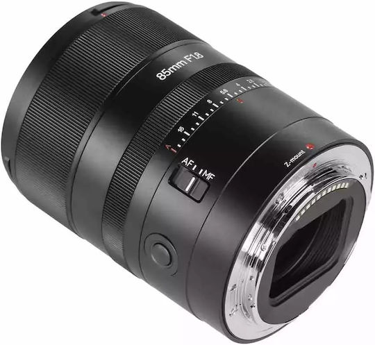 7artisans Full Frame Φωτογραφικός Φακός AF 85mm f1.8 για Nikon Z Mount Μαύρος