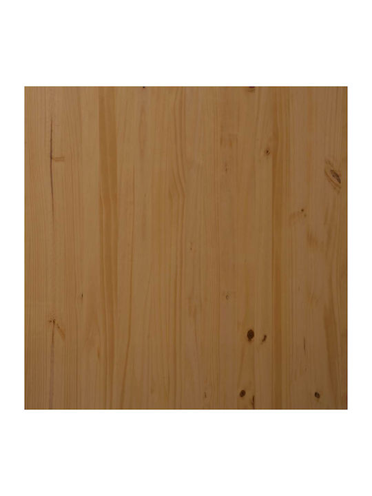 Vidaxl Rolling Cabinet Moss Honey Brown Solid Pine Wood 53x39x65.5cm 1 Piece Brown