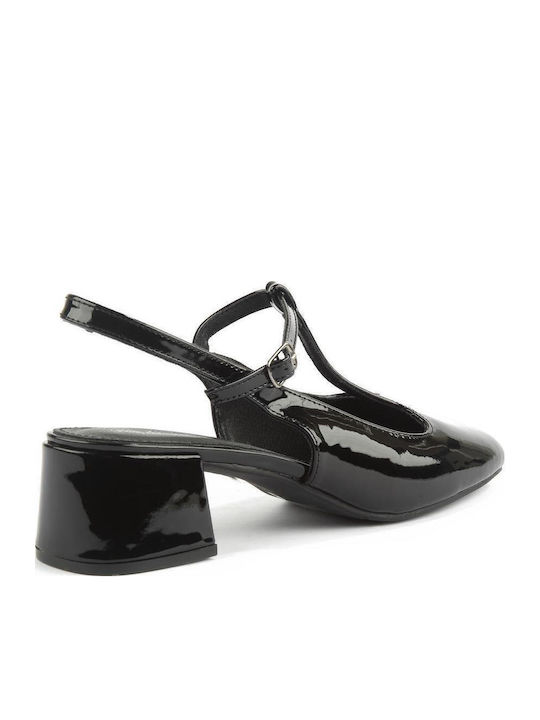 Pumps mit eckigem Absatz Fshoes Cic339.00 Fshoes Schwarz