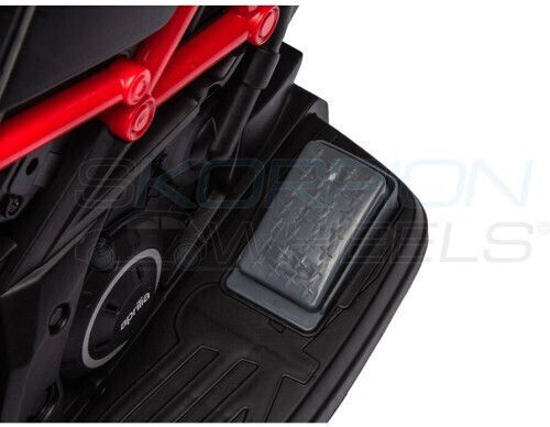 Kinder Motorrad Aprilia Dorsoduro 900 Original Elektroantrieb 6 Volt Rot