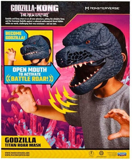 Actionfiguren Godzilla X Kong Mask Roleplay mit Sounds für 4+ Jahre Verschiedene Designs