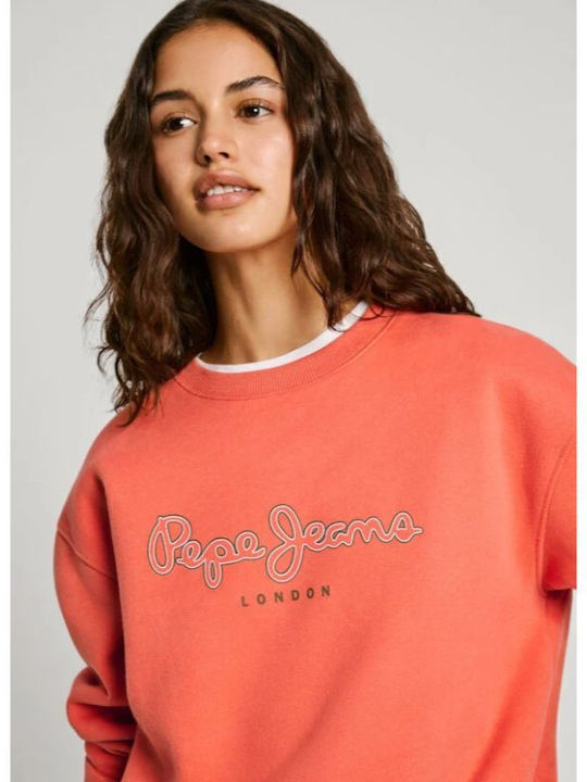 Frida Γυναικείο Φούτερ Sunset Orange