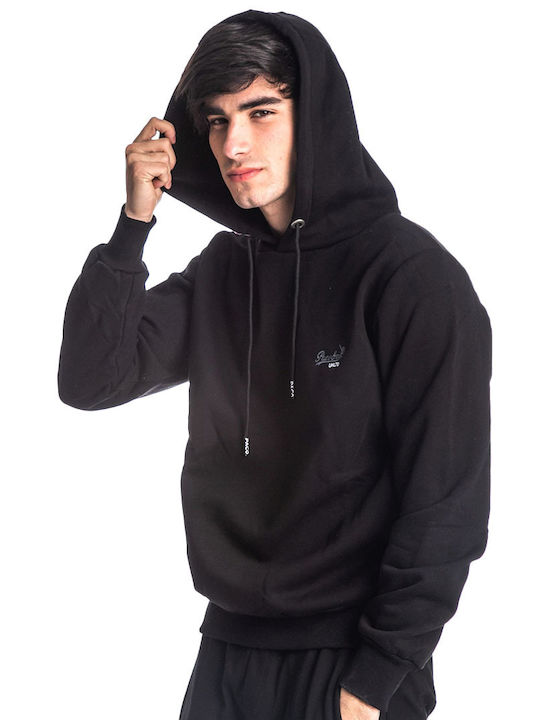 Paco & Co Sweatshirt with Hood Black