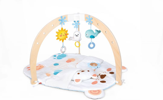 Hape Gimnastică De Lemn Cu Muzică Pentru Nou-Născuți