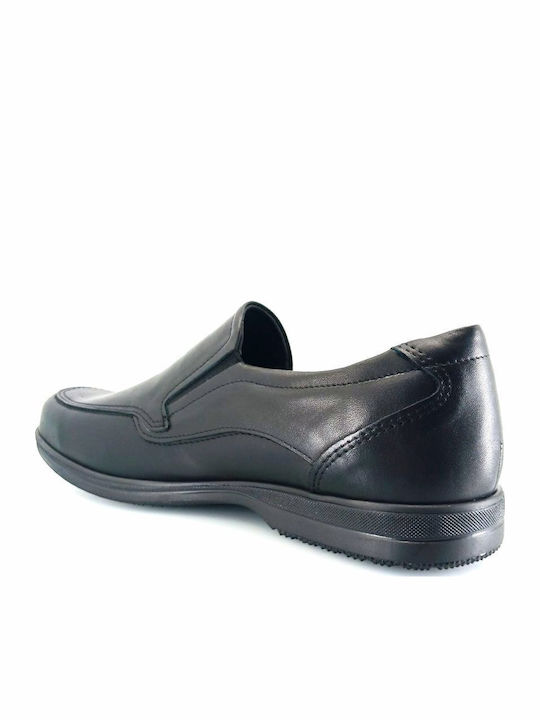 Men's Leather Casual Shoes Black