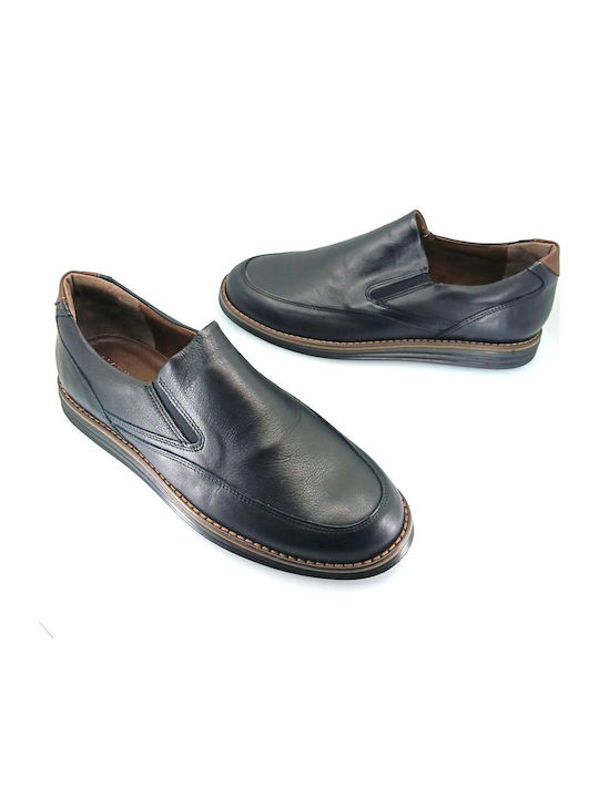 Men's Leather Casual Shoes Black