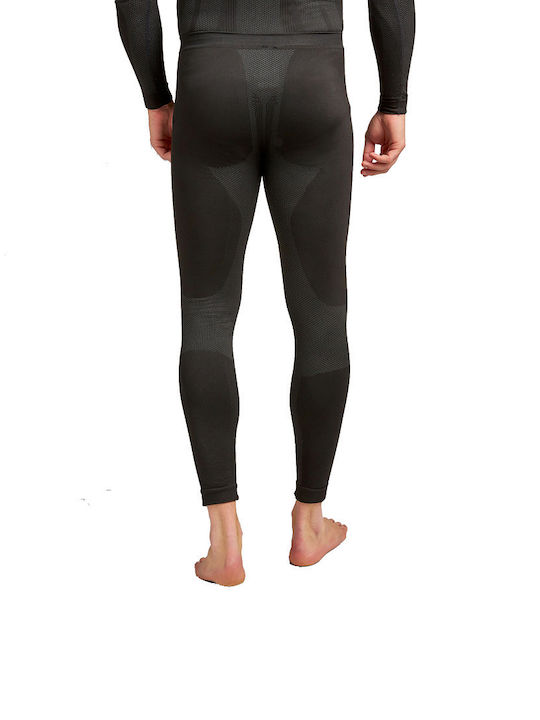Diadora Ανδρικό Ισοθερμικό Παντελόνι Compression Μαύρο