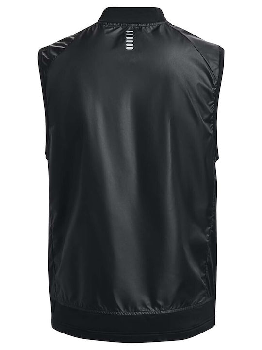 Ärmellos Sportjacke Schwarz